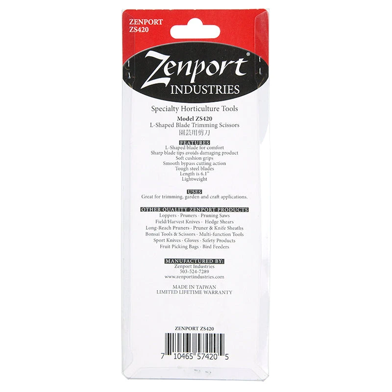 Zenport Curved Blade Snips - Image 3